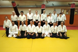 Aikido Class Dojo Gaillard April 2018